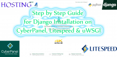 Step by Step Guide for Django Installation on CyberPanel, Litespeed & uWSGI - #CyberPanel #LiteSpeed