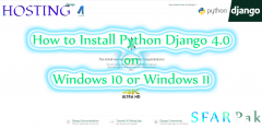 How to Install Python Django 4.0 on Windows 10 or Windows 11