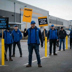 Amazon Workers Strike During Peak Holiday Season